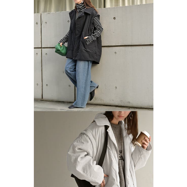 アウター ベスト 2way | HUG.U | 詳細画像7 