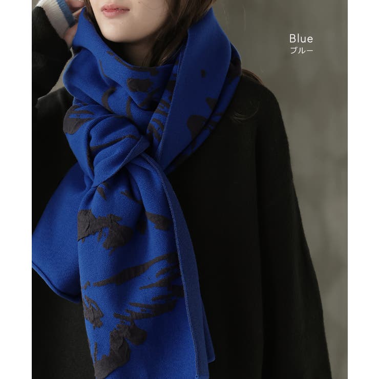 ストール 花柄 ニット | HUG.U | 詳細画像15 