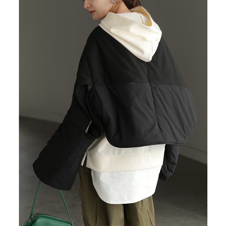 ベスト 着るマフラー ボレロ | HUG.U | 詳細画像15 