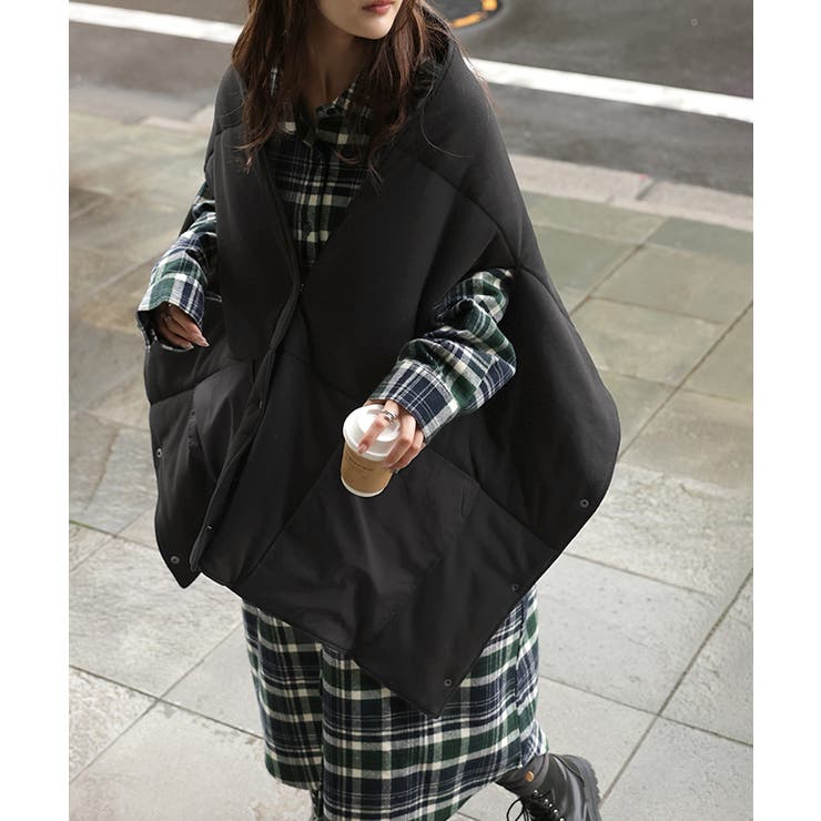 ベスト 着るマフラー ボレロ | HUG.U | 詳細画像9 