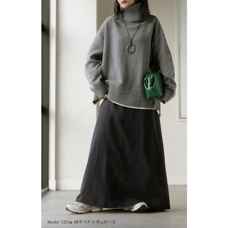 スカート 裏起毛 中綿 | HUG.U | 詳細画像6 