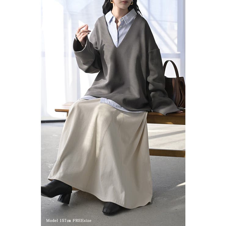 スウェット ワイド袖 ダンボール | HUG.U | 詳細画像21 