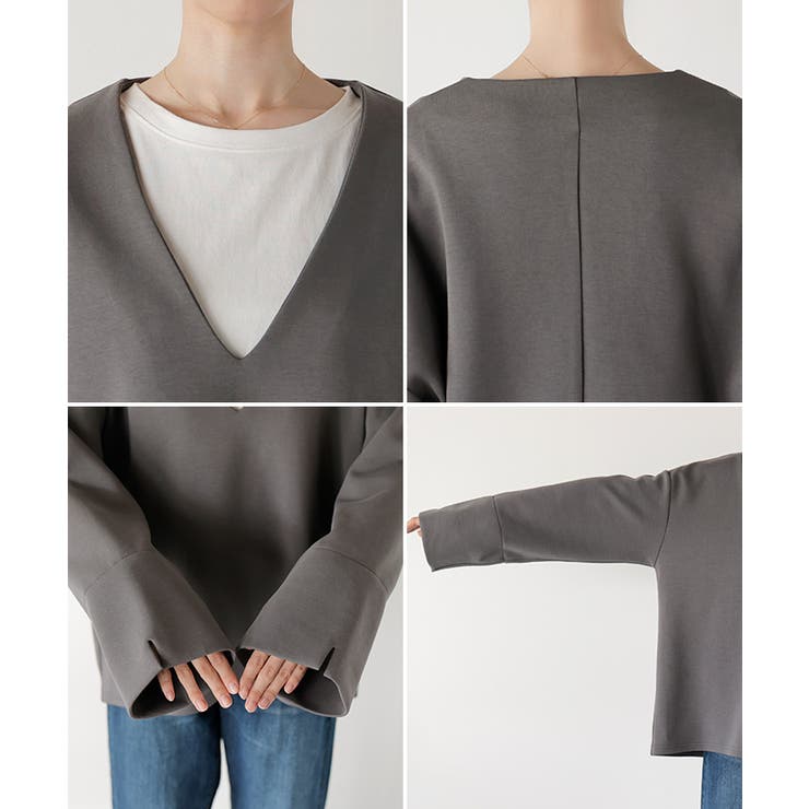 スウェット ワイド袖 ダンボール | HUG.U | 詳細画像23 