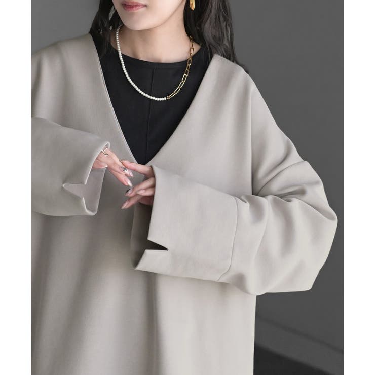 ライトグレー | スウェット ワイド袖 ダンボール | HUG.U