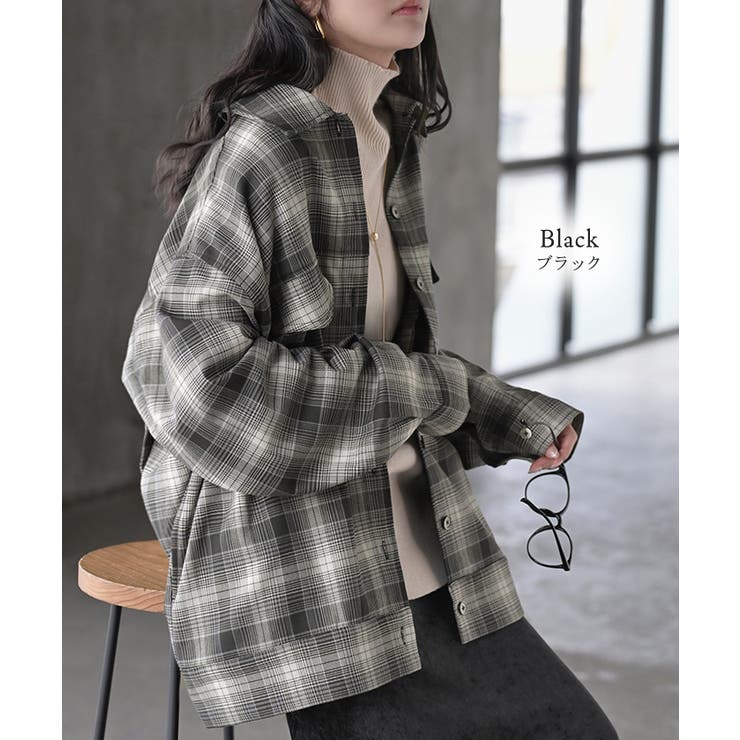 シャケット シャツ ジャケット | HUG.U | 詳細画像11 