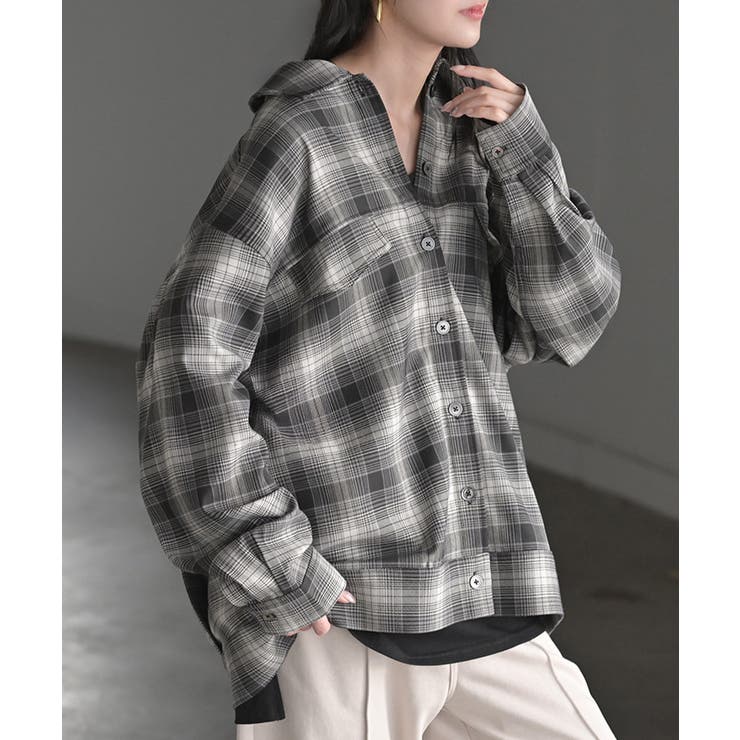 シャケット シャツ ジャケット | HUG.U | 詳細画像14 