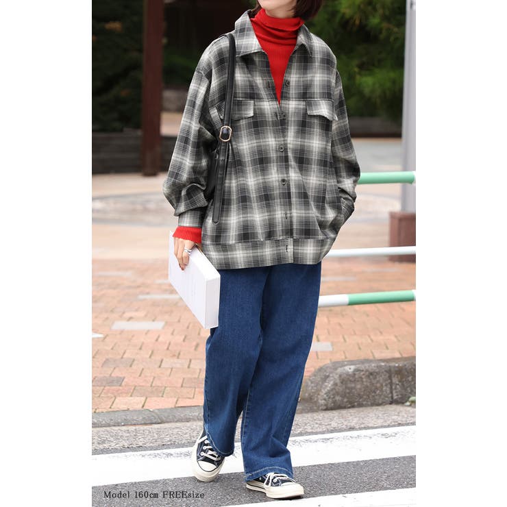 シャケット シャツ ジャケット | HUG.U | 詳細画像3 