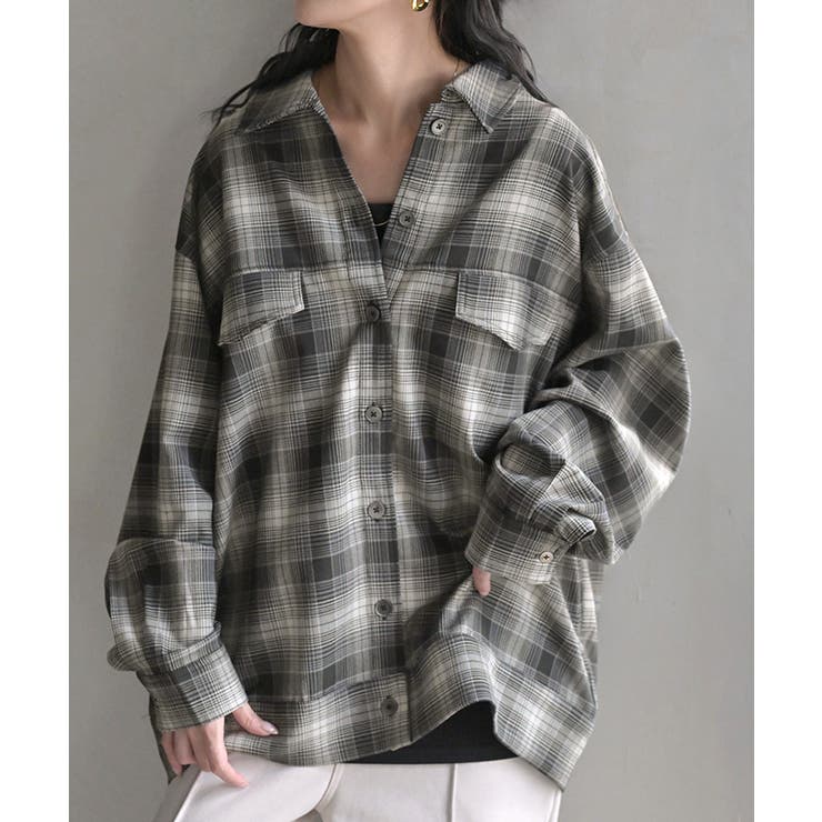 シャケット シャツ ジャケット | HUG.U | 詳細画像8 