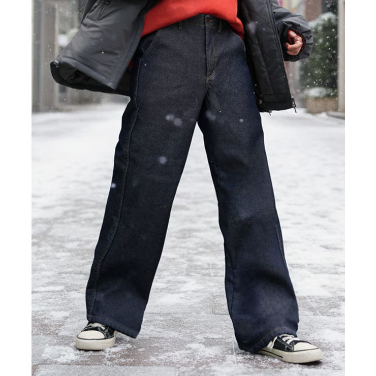 ワンウォッシュ | パンツ デニム 裏ボア | HUG.U