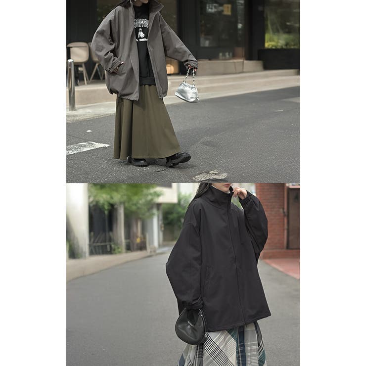 ジャケット ロング ドルマン | HUG.U | 詳細画像21 