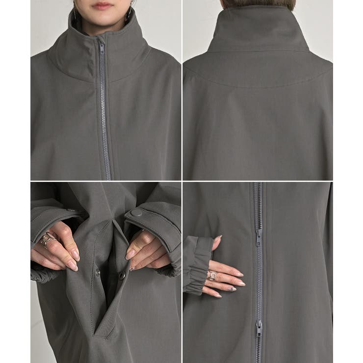 ジャケット ロング ドルマン | HUG.U | 詳細画像23 