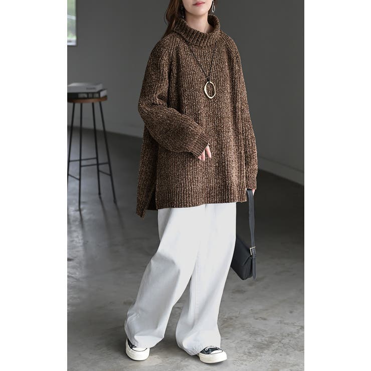 ニット モールニット タートルネック | HUG.U | 詳細画像18 