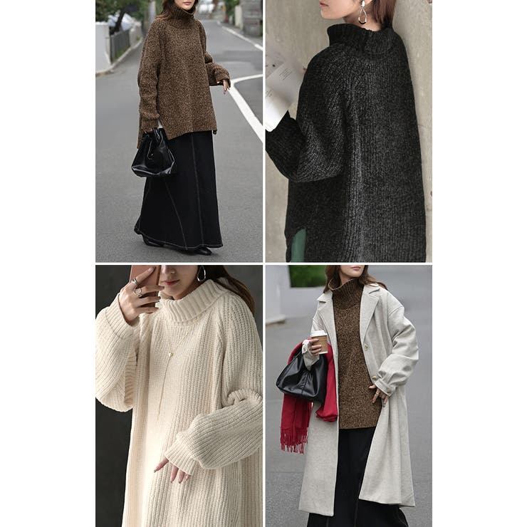 ニット モールニット タートルネック | HUG.U | 詳細画像19 