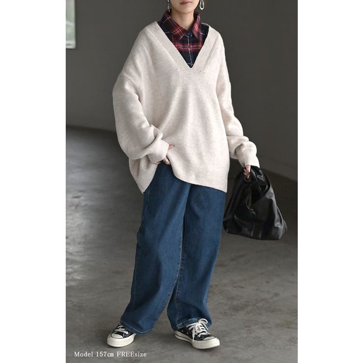 つけ襟 レイヤード シャツ | HUG.U | 詳細画像8 