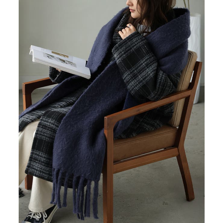 マフラー シャギー フリンジ | HUG.U | 詳細画像22 