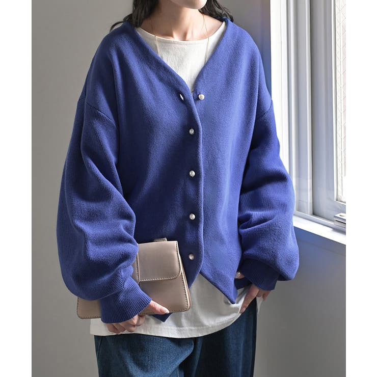 カーディガン ニット ジャスト丈 | HUG.U | 詳細画像21 