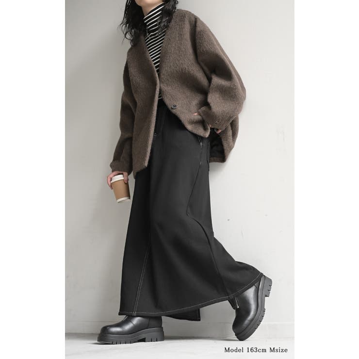 スカート ロング デニム | HUG.U | 詳細画像3 