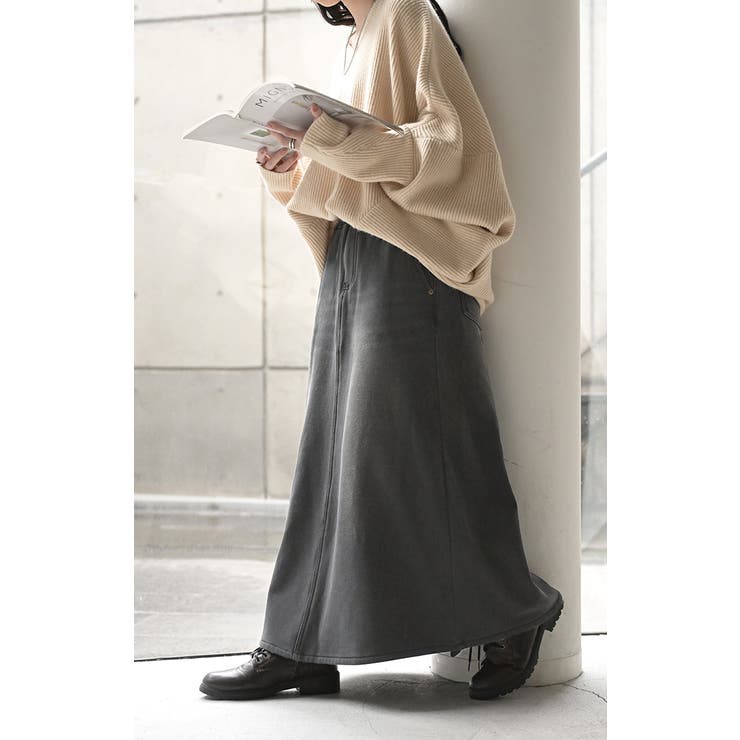 スカート ロング デニム | HUG.U | 詳細画像7 