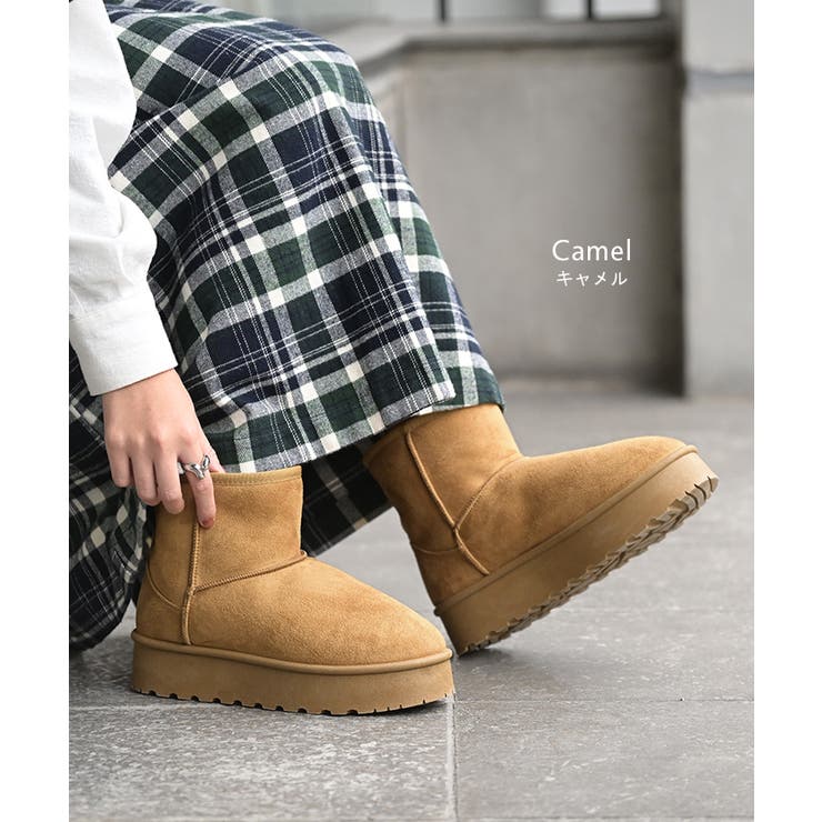 ブーツ ムートン 風 | HUG.U | 詳細画像10 