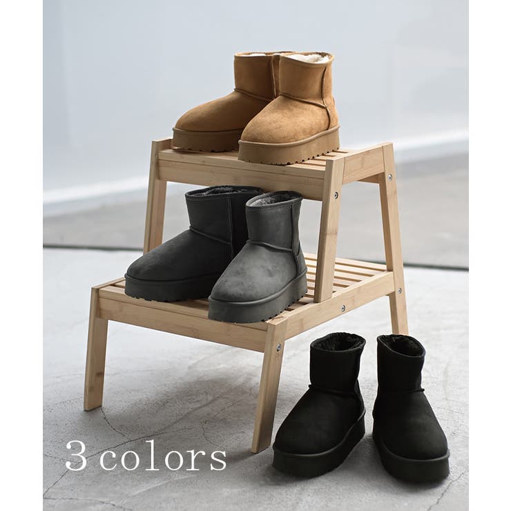 ブーツ ムートン 風 | HUG.U | 詳細画像8 