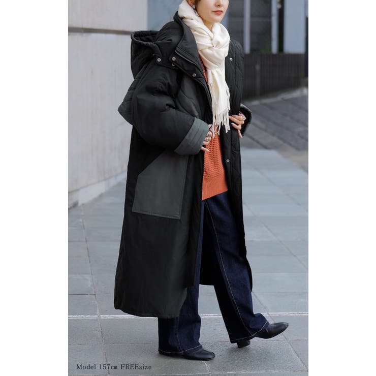 アウター コート ロング | HUG.U | 詳細画像21 