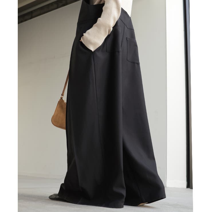 サロペット プリーツ ワイド | HUG.U | 詳細画像10 