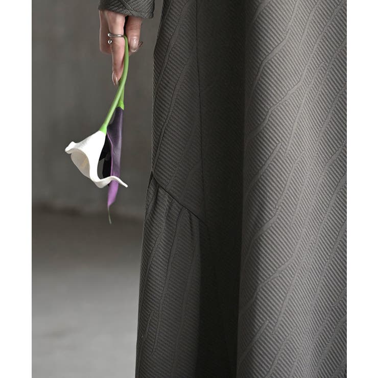 ワンピース ロング ハイネック | HUG.U | 詳細画像16 