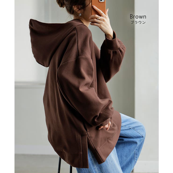 スウェット 特暖 裏シャギー | HUG.U | 詳細画像12 