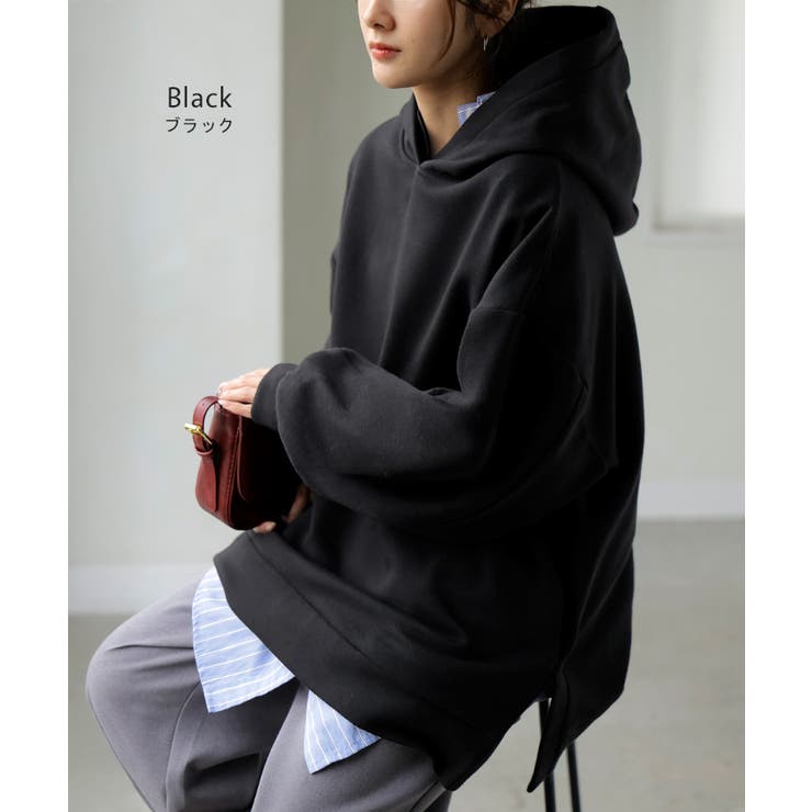 スウェット 特暖 裏シャギー | HUG.U | 詳細画像14 