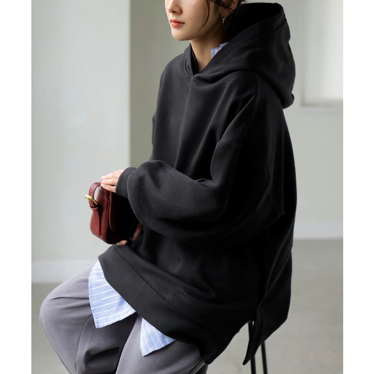 ブラック | スウェット 特暖 裏シャギー | HUG.U