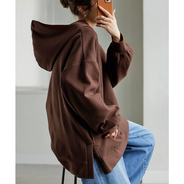 ブラウン | スウェット 特暖 裏シャギー | HUG.U