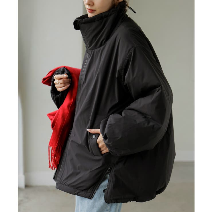 ブラック | アウター 撥水 中綿 | HUG.U