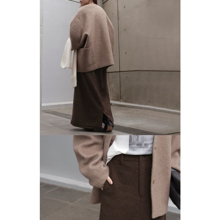 スカート ボア ロング | HUG.U | 詳細画像12 