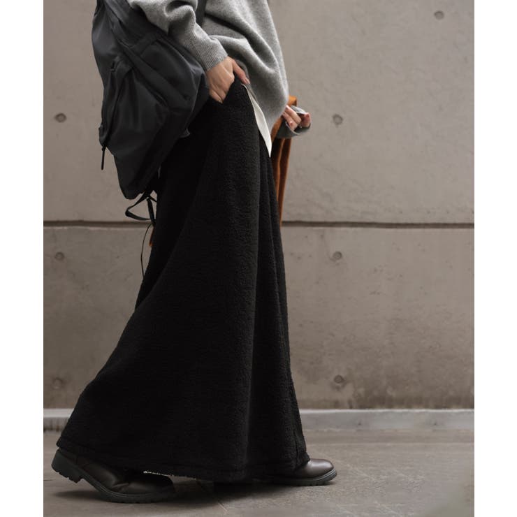 スカート ボア ロング | HUG.U | 詳細画像21 