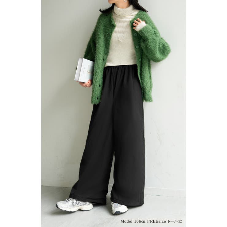 パンツ 裏ボア ナイロン | HUG.U | 詳細画像17 