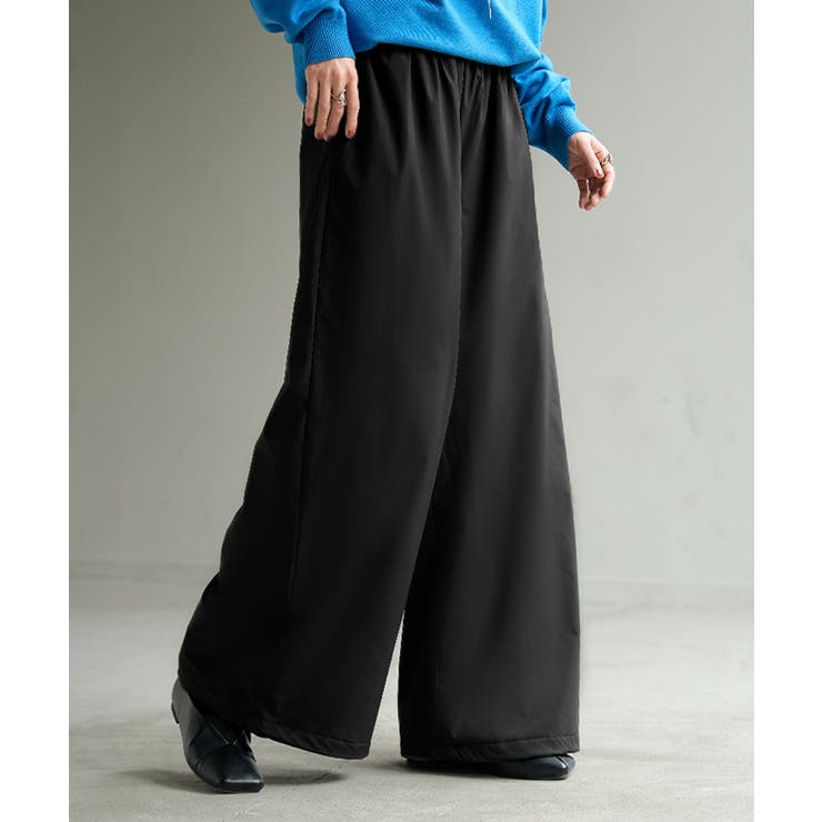 パンツ 裏ボア ナイロン | HUG.U | 詳細画像5 