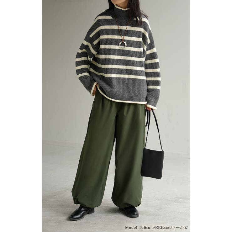 パンツ 裏ボア ナイロン | HUG.U | 詳細画像9 