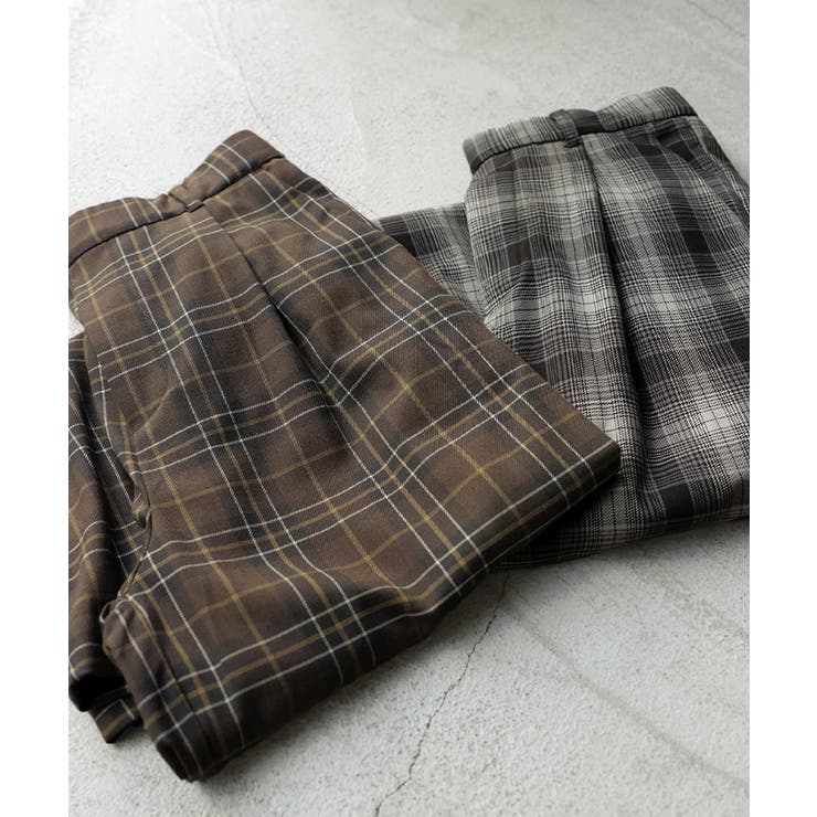 パンツ チェック 柄 | HUG.U | 詳細画像20 