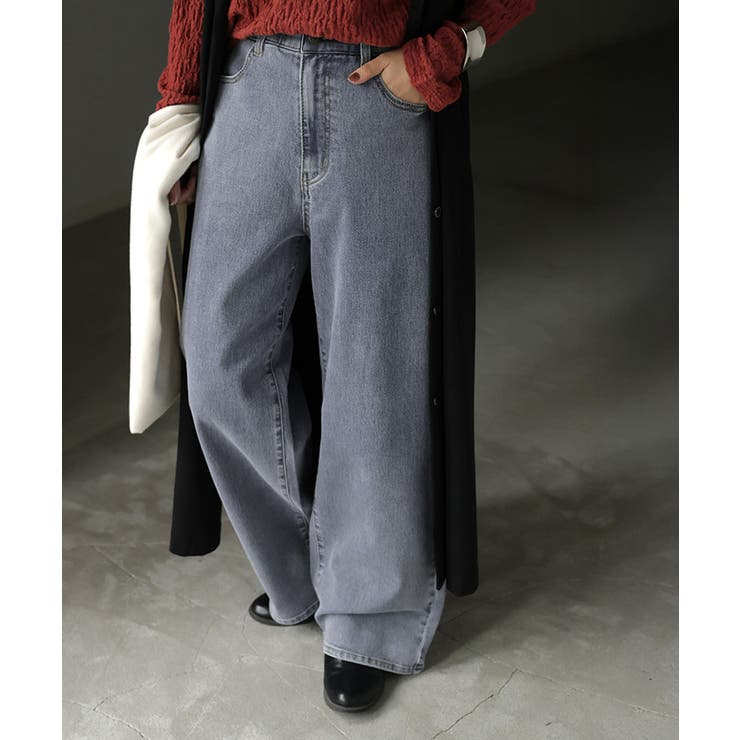 デニム パンツ 美脚 | HUG.U | 詳細画像10 