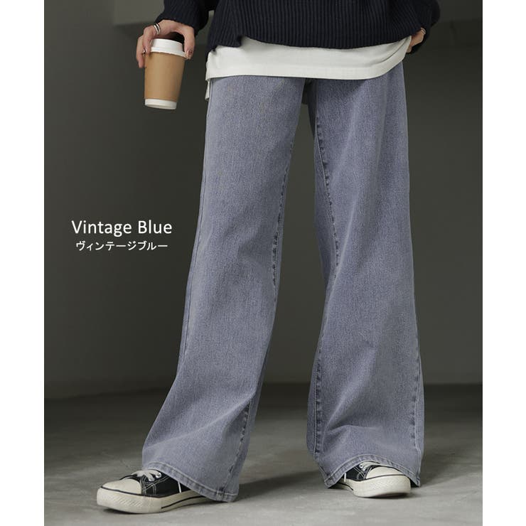 デニム パンツ 美脚 | HUG.U | 詳細画像14 