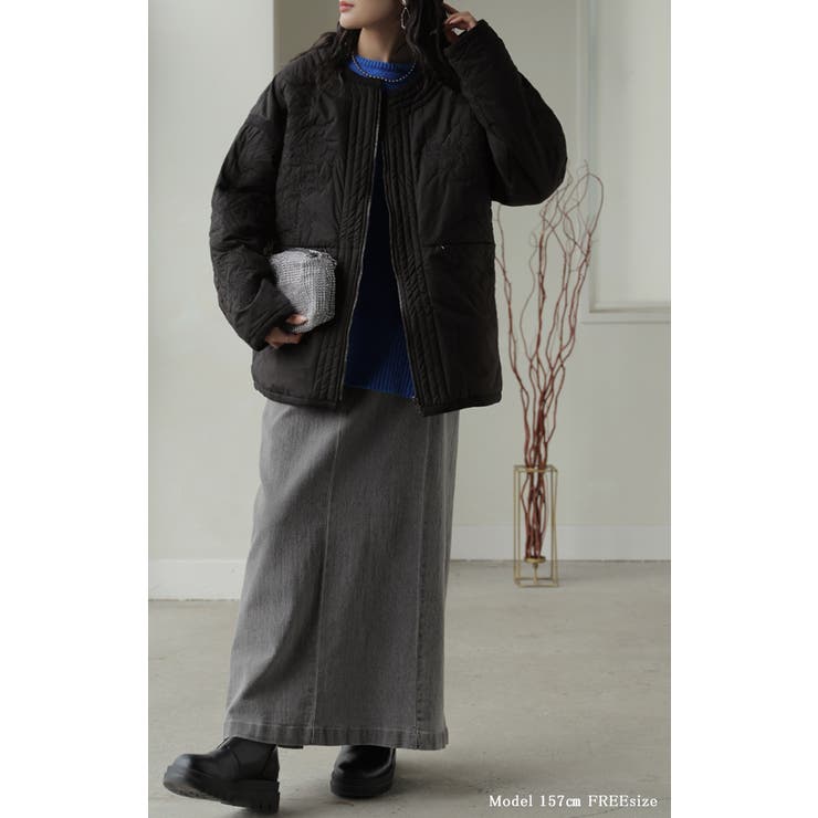 ジャケット キルティング 中綿 | HUG.U | 詳細画像8 