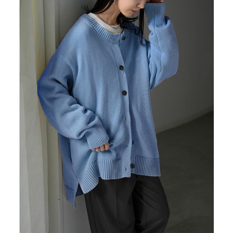 ニット カーディガン 綿100 | HUG.U | 詳細画像5 