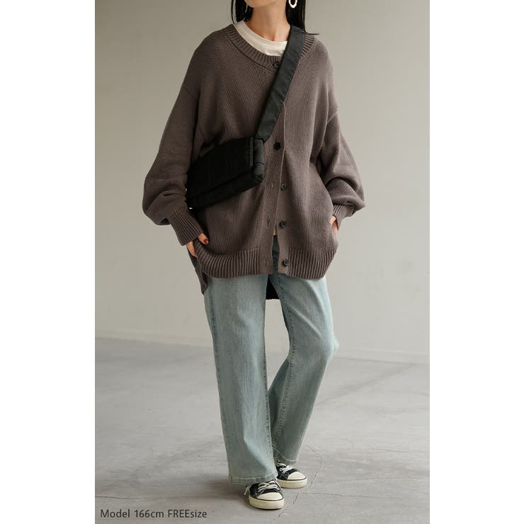 ニット カーディガン 綿100 | HUG.U | 詳細画像8 