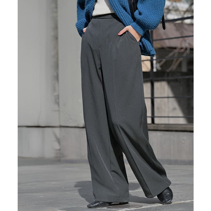 ストーングレー | パンツ 裏起毛 ストレッチ | HUG.U