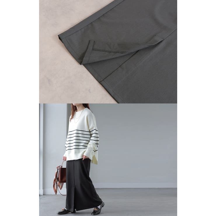 スカート 洗える ロング | HUG.U | 詳細画像19 