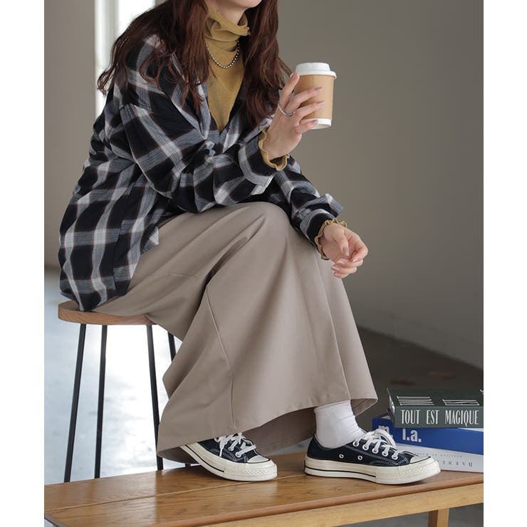 スカート 洗える ロング | HUG.U | 詳細画像9 