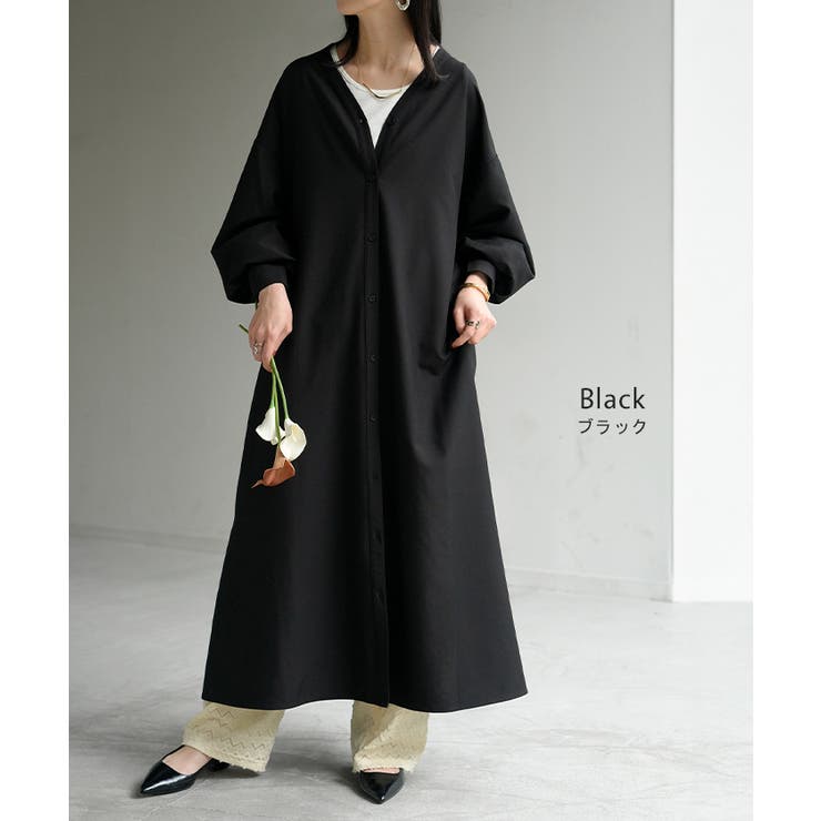 ワンピース ロング 洗える | HUG.U | 詳細画像13 