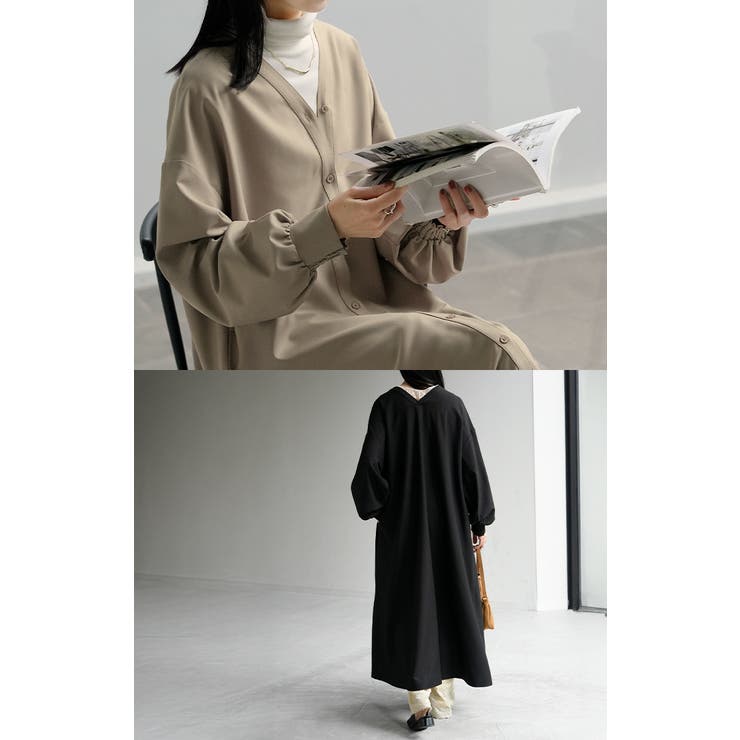 ワンピース ロング 洗える | HUG.U | 詳細画像18 