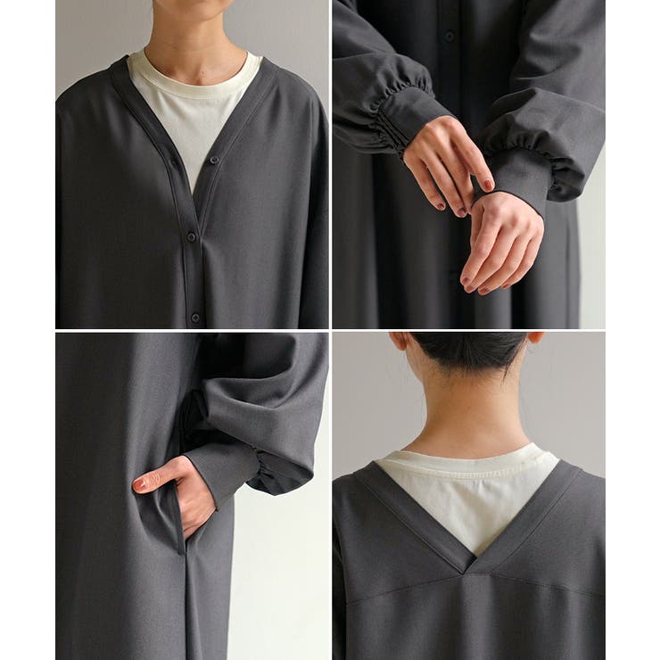 ワンピース ロング 洗える | HUG.U | 詳細画像22 