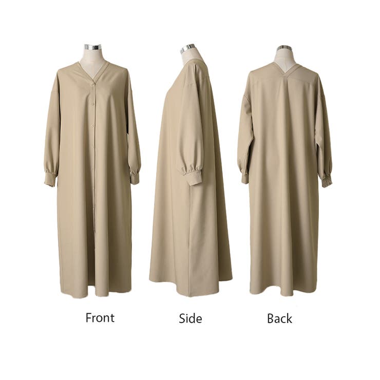 ワンピース ロング 洗える | HUG.U | 詳細画像23 